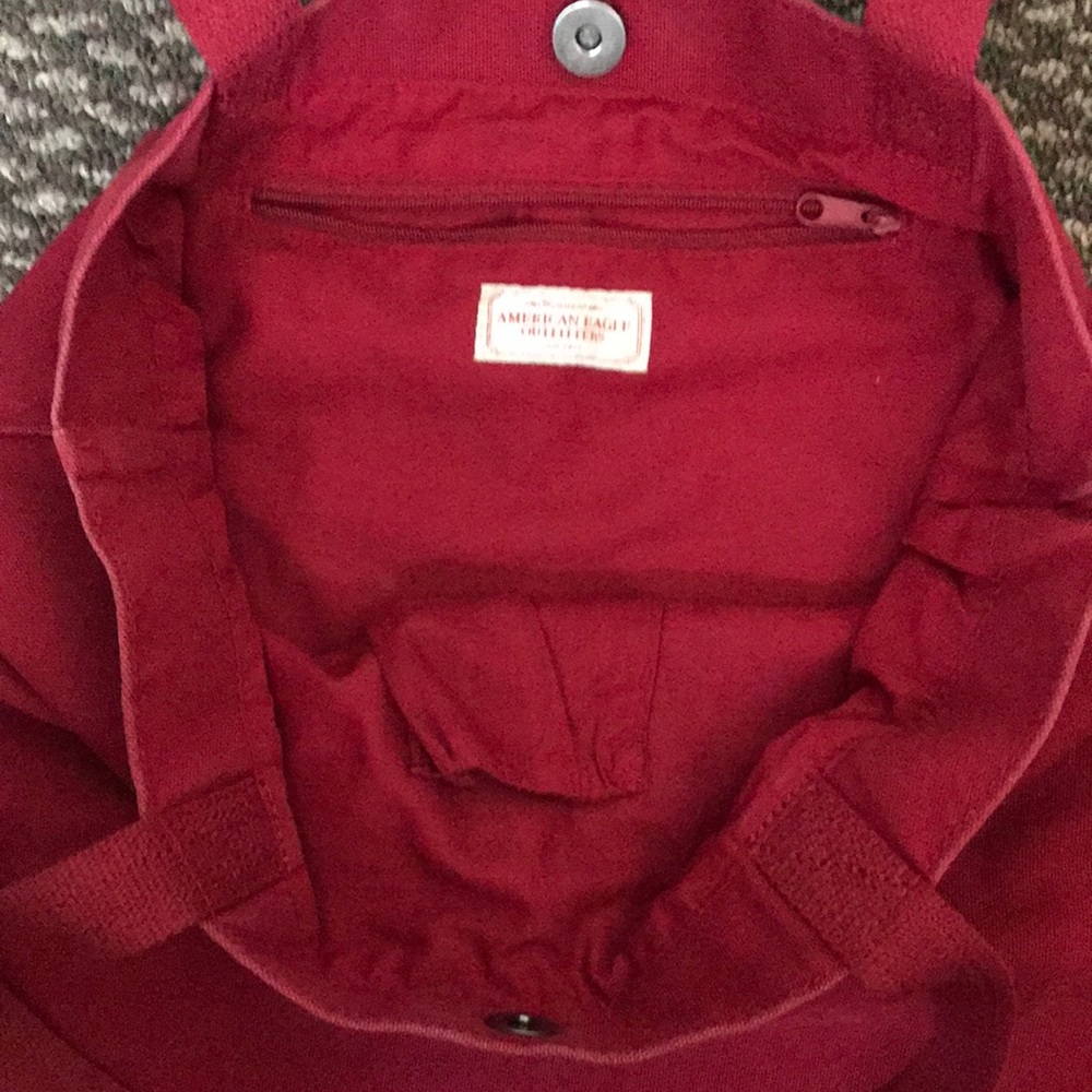American Eagle Tote, Purse, Bag-RED - Picture 2 of 8